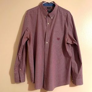 Chaps button down casual shirt